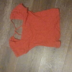 🩵Cut out crop top